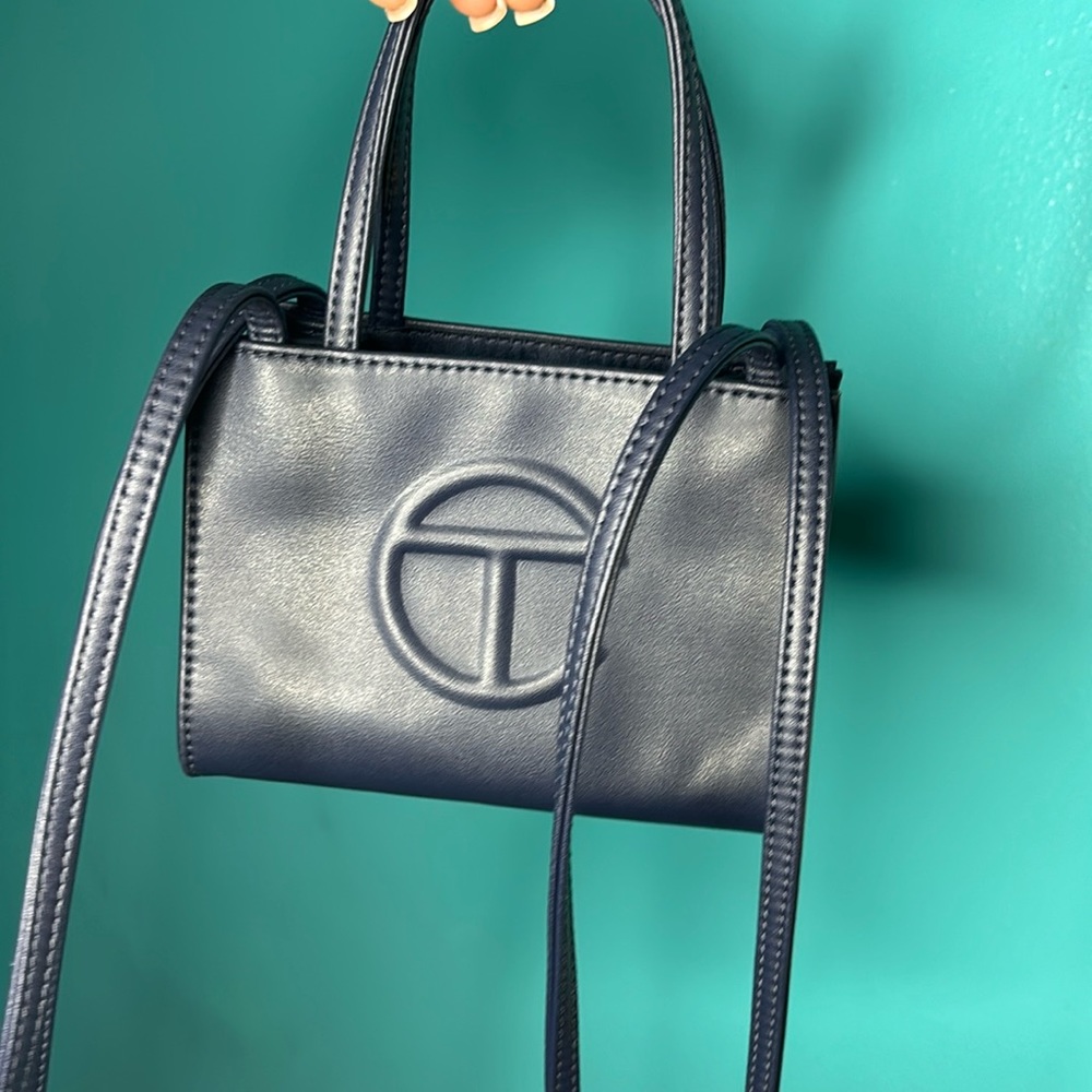 Navy Blue Mini Telfar